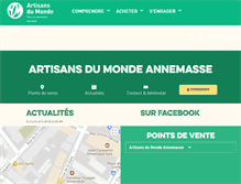 Tablet Screenshot of annemasse.artisansdumonde.org