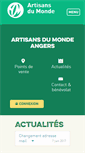 Mobile Screenshot of angers.artisansdumonde.org