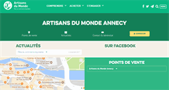 Desktop Screenshot of annecy.artisansdumonde.org
