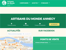 Tablet Screenshot of annecy.artisansdumonde.org